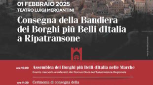 Ripatransone celebra l’ingresso nei Borghi più Belli d’Italia con la cerimonia di consegna della Bandiera ufficiale